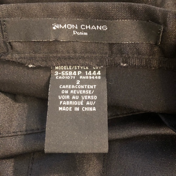 SIMON CHANG black long skirt 🖤 - Picture 8 of 9